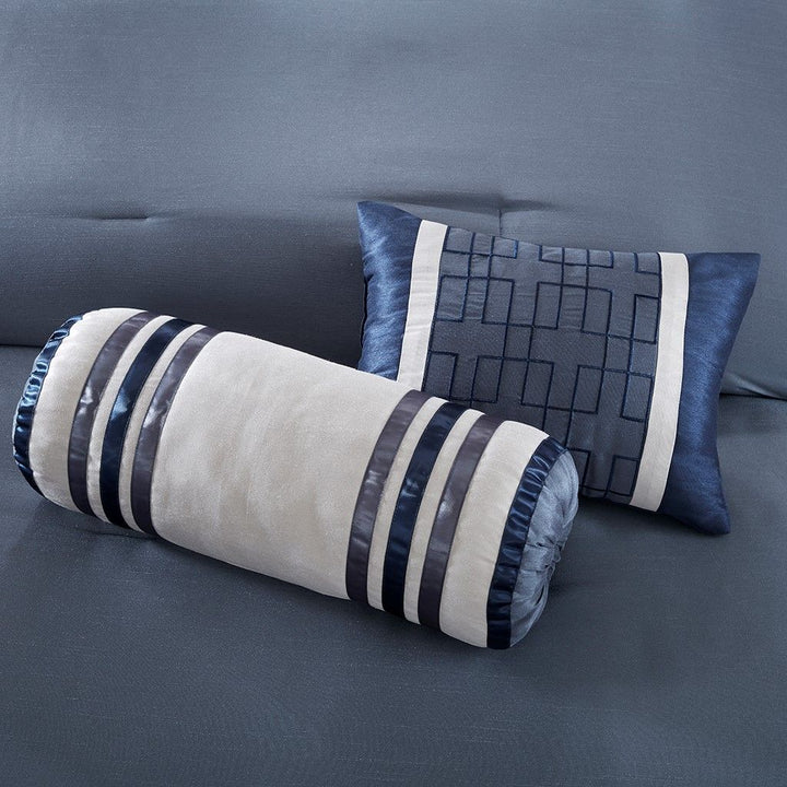 Navy California King Bedding