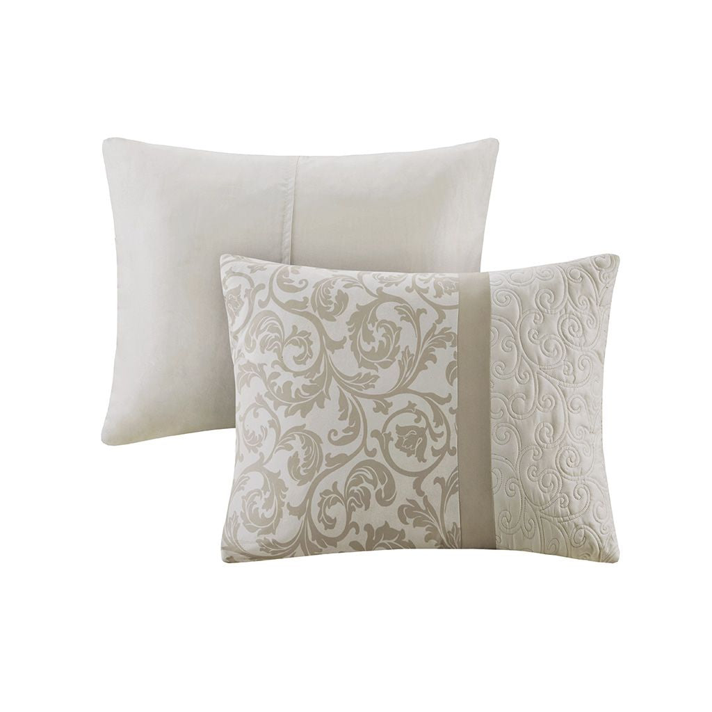Neutral Quilted Bedding