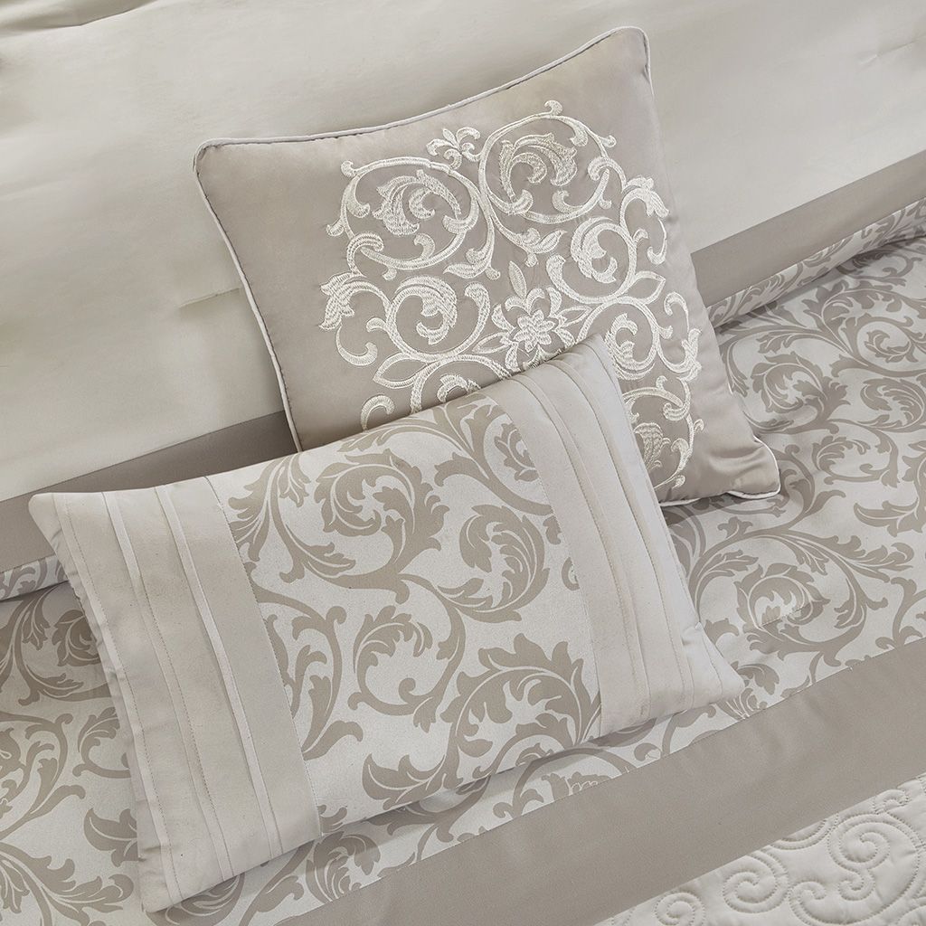 Neutral Quilted Bedding