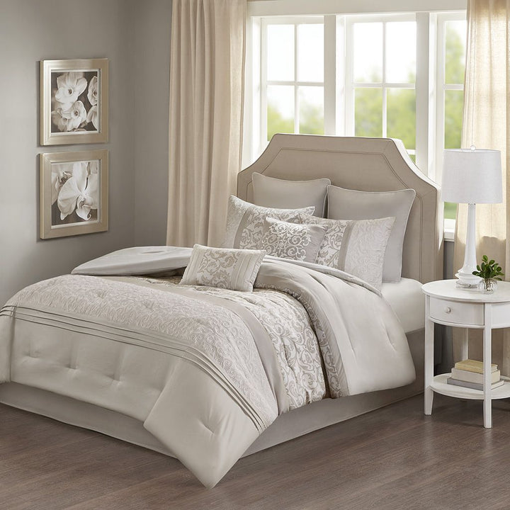 Neutral Quilted Bedding
