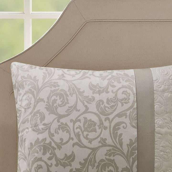 Neutral Quilted Bedding