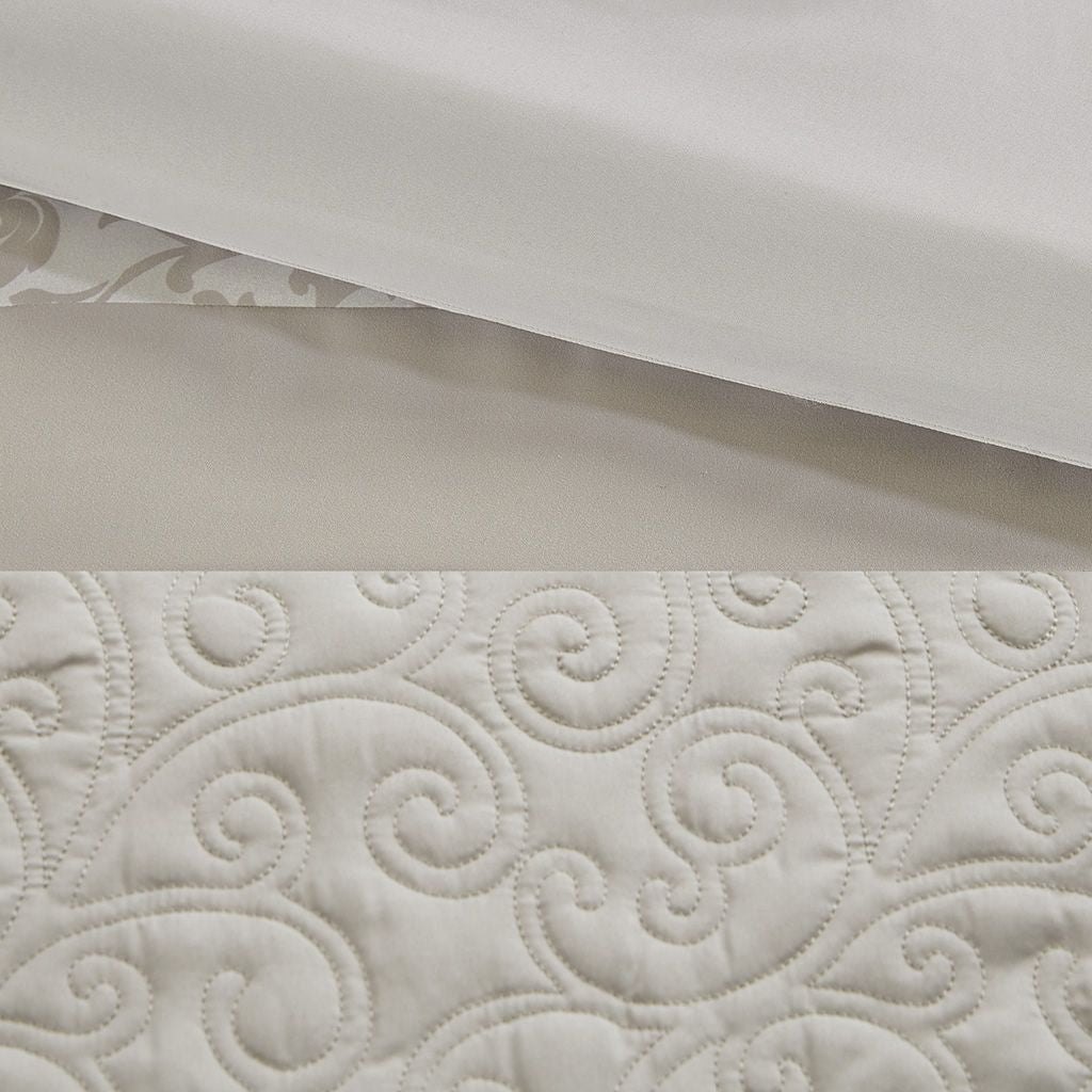 Neutral Quilted Bedding