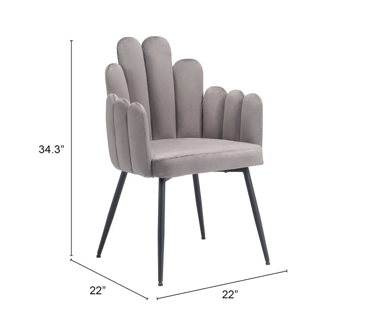 Noosa Dining Chair Gray