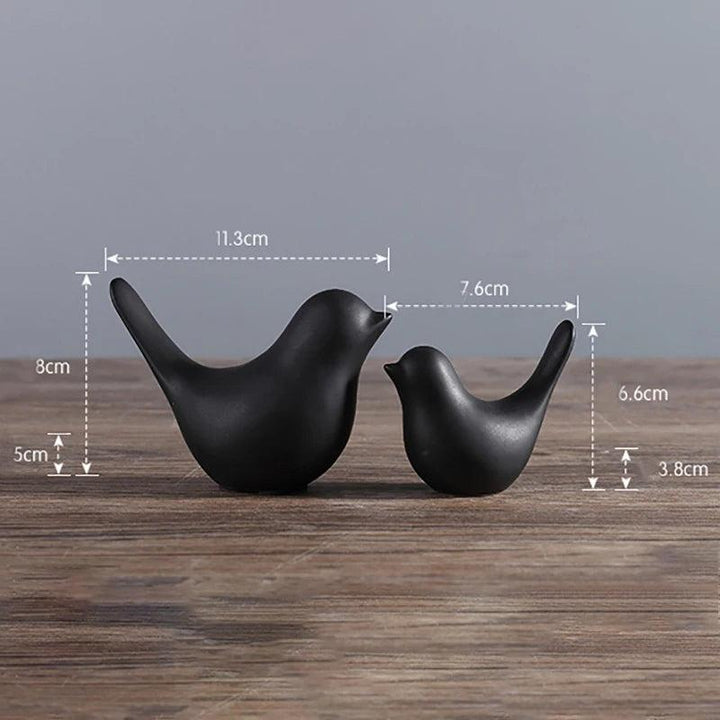 Nordic Ceramic Gold Animal Statue jewelry