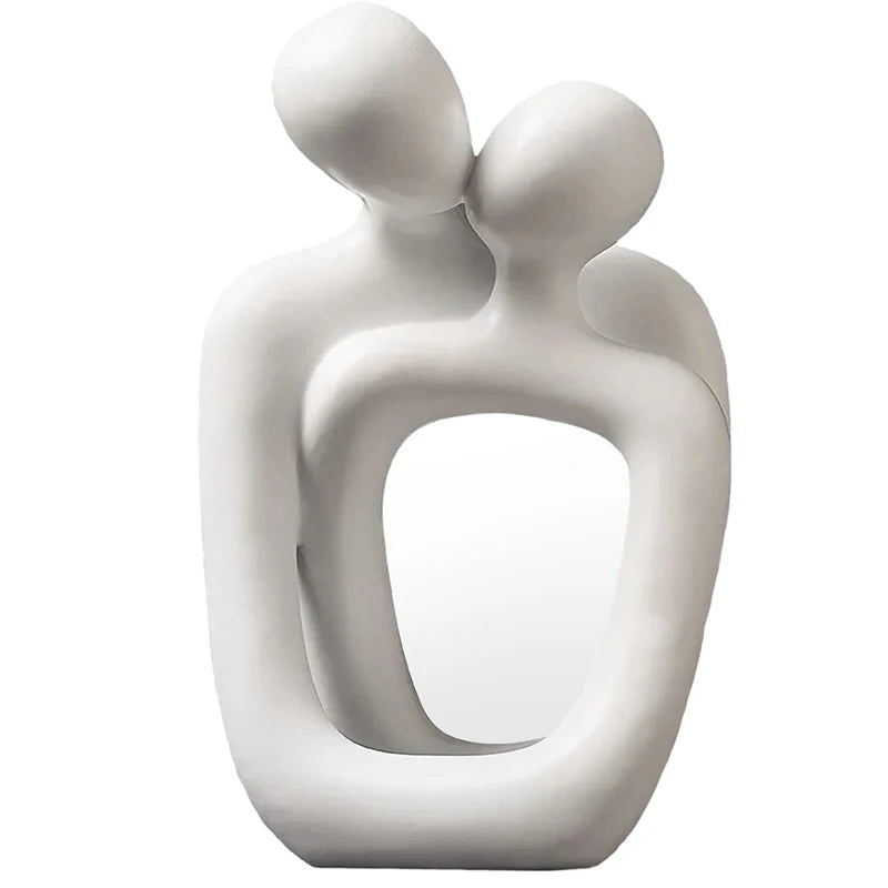 Nordic Couple Statue Table Lamp