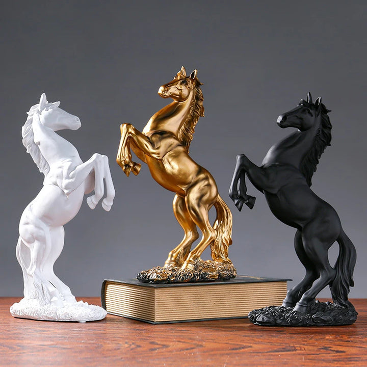 Nordic Resin Horse Statue