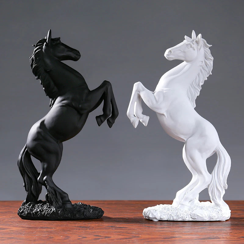 Nordic Resin Horse Statue