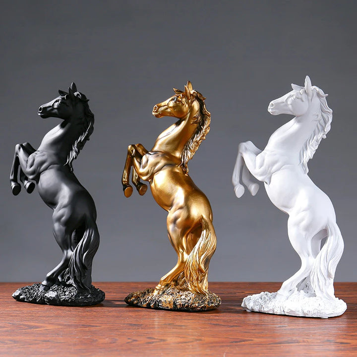 Nordic Resin Horse Statue