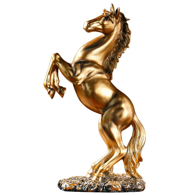 Nordic Resin Horse Statue