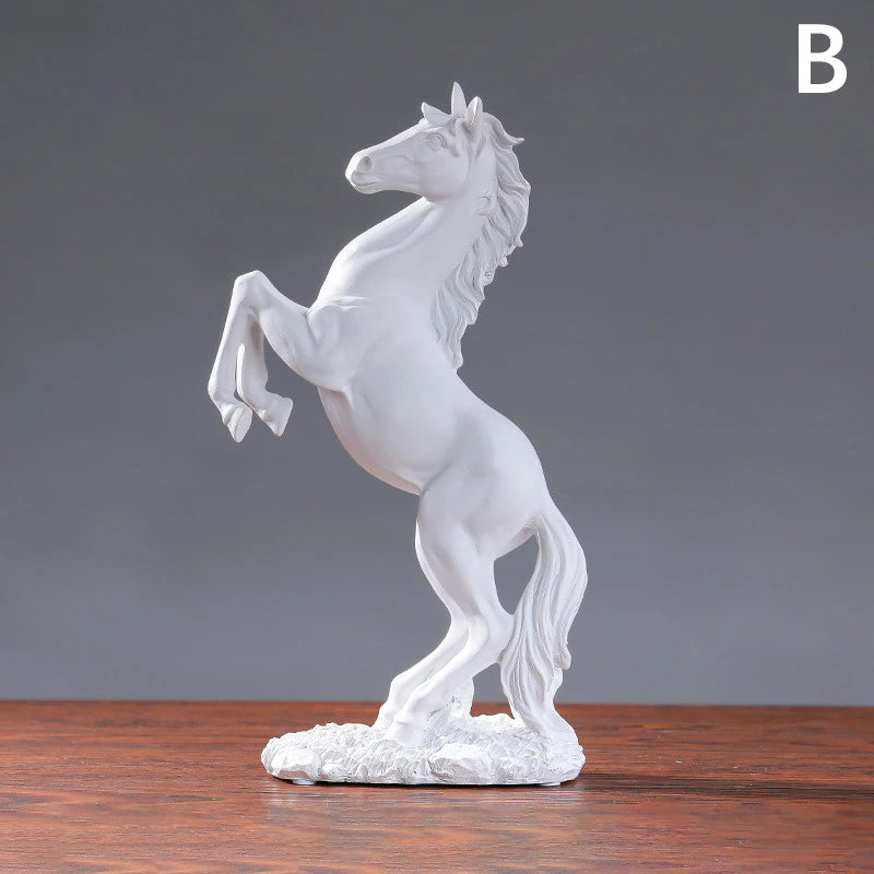 Nordic Resin Horse Statue
