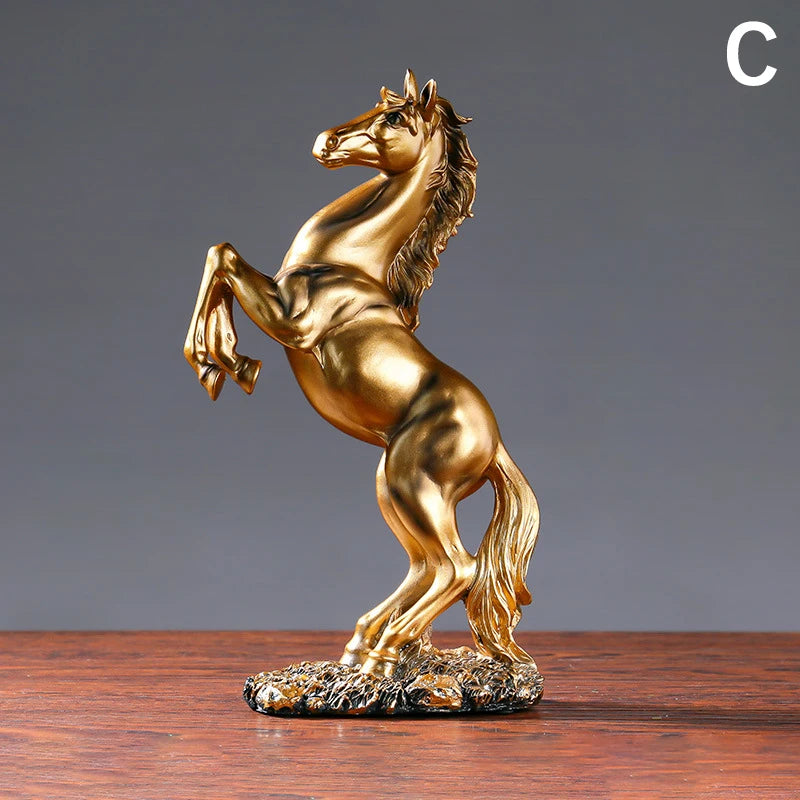 Nordic Resin Horse Statue