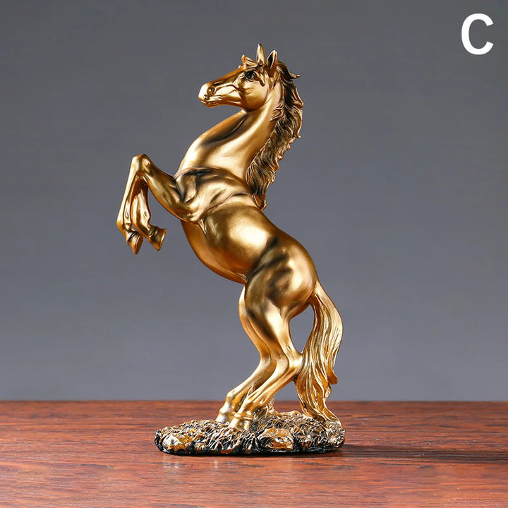 Nordic Resin Horse Statue