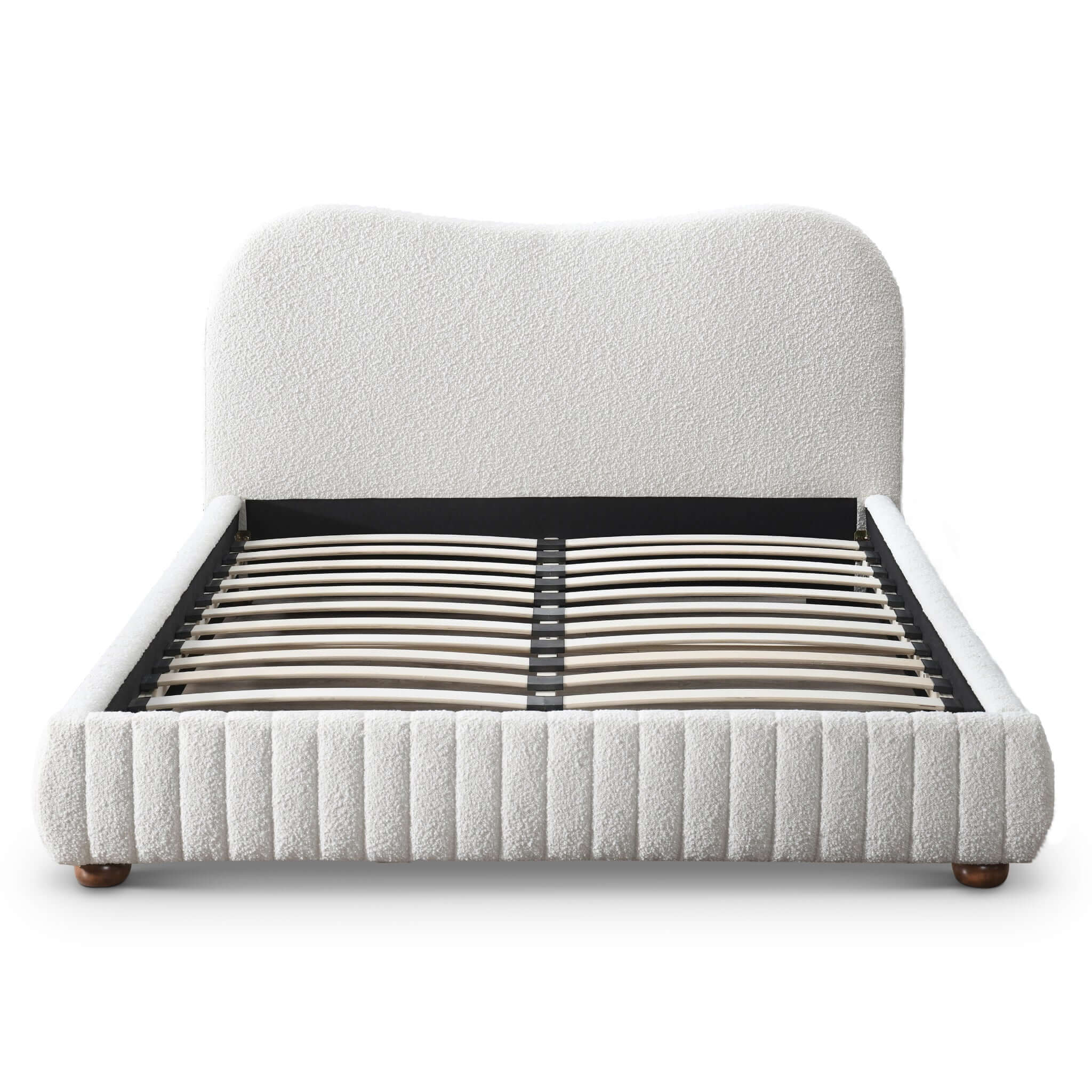 Norme Boucle Upholstered Bed