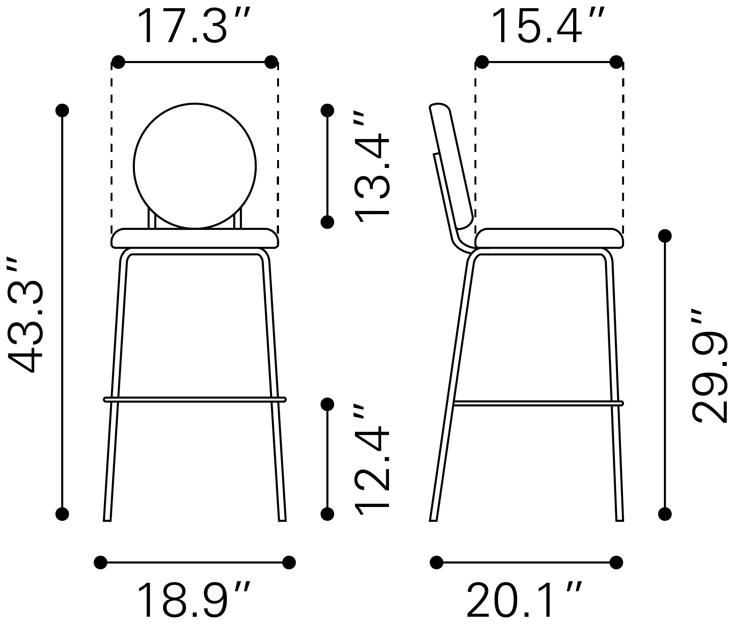 Odessa Barstool