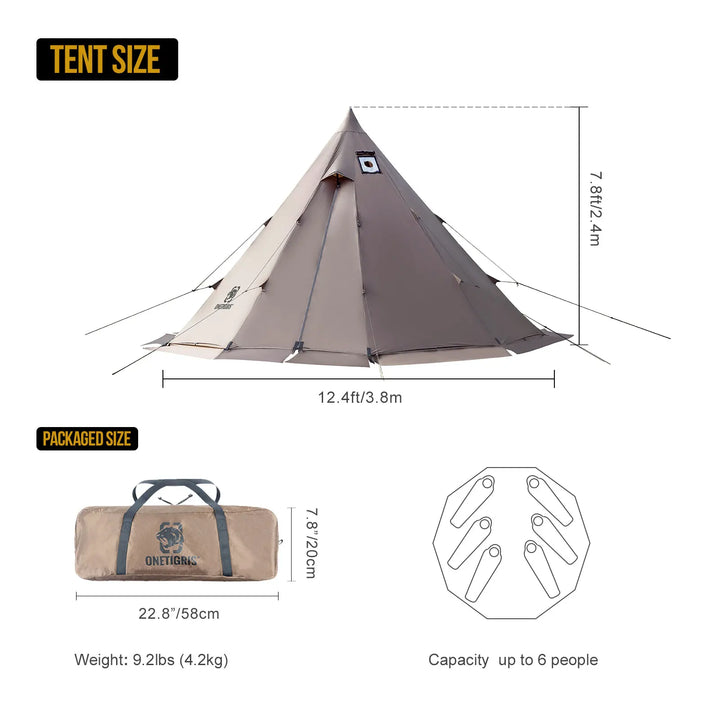 OneTigris Rock Fortress Hot Tent