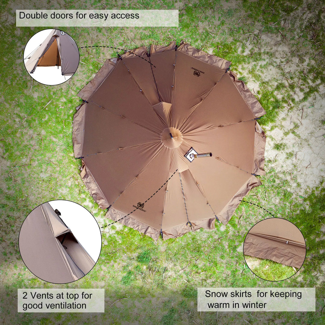 OneTigris Rock Fortress Hot Tent