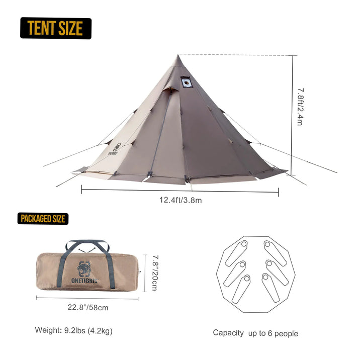 OneTigris Rock Fortress Hot Tent