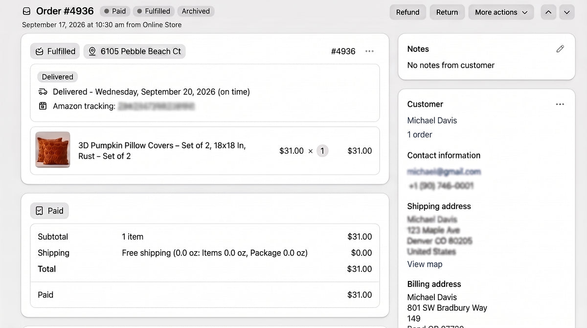 Pumpkin Pillow Covers Set of 2 | 3D Fall Decorative Covers customer review screenshot 2