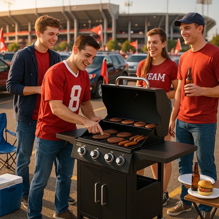 Outdoor Cooking Station