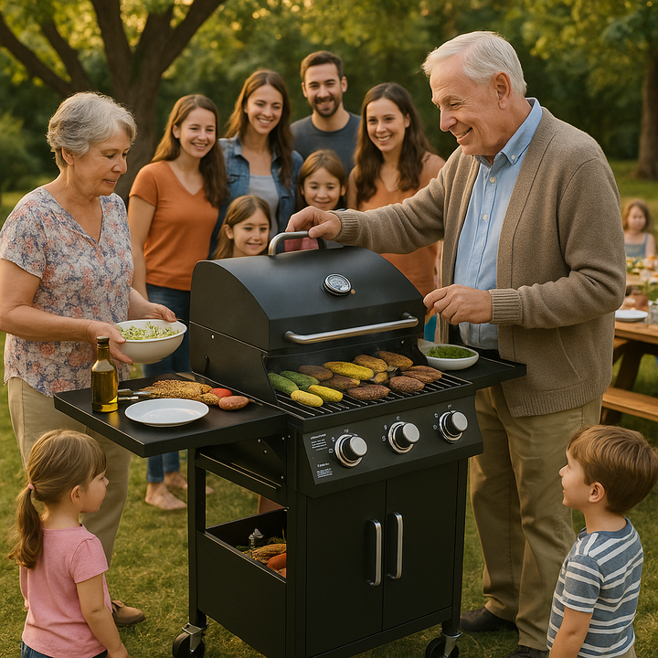 Outdoor Cooking Station