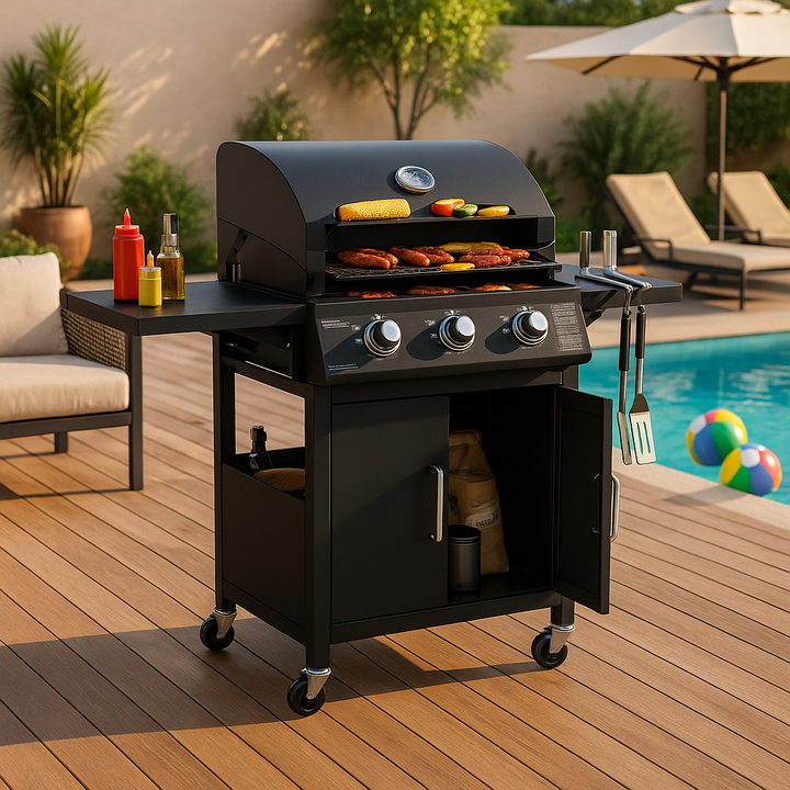 Outdoor Cooking Station