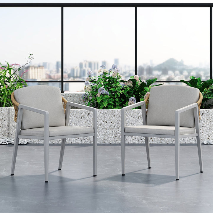  Outdoor Dining Chair Set