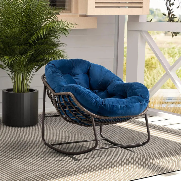 Outdoor Patio Rocking Chairs Set
