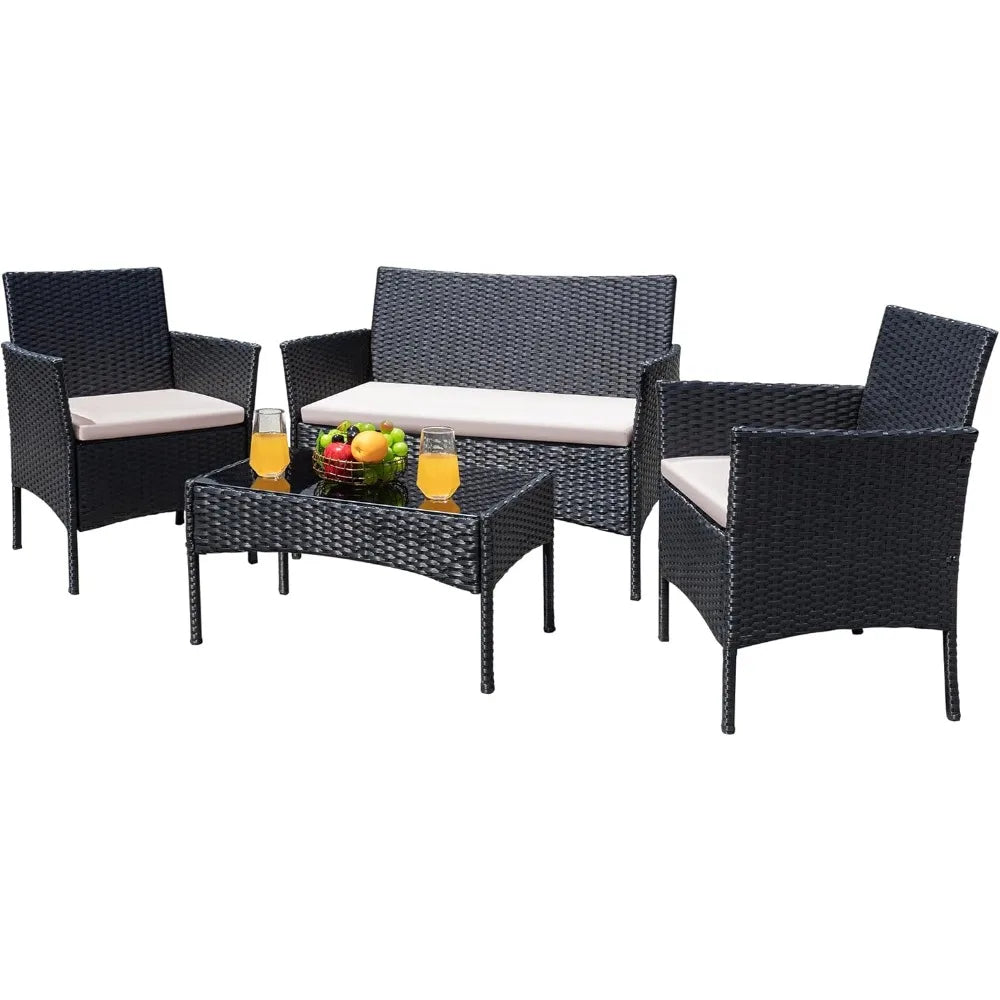 Outdoor Wicker Rattan Chairs