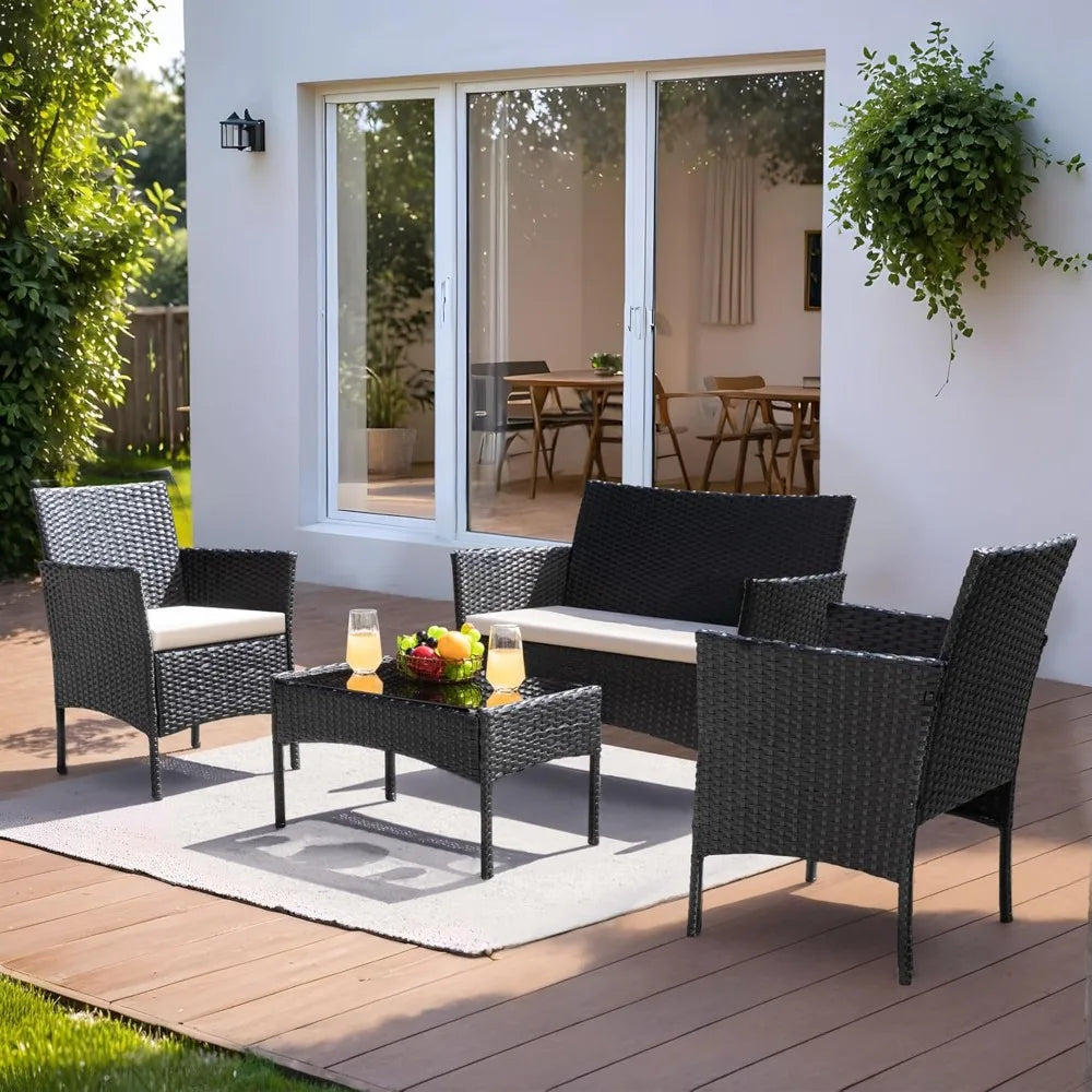 Outdoor Wicker Rattan Chairs