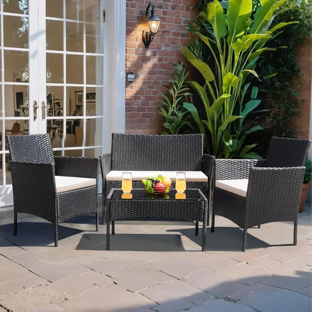 Outdoor Wicker Rattan Chairs