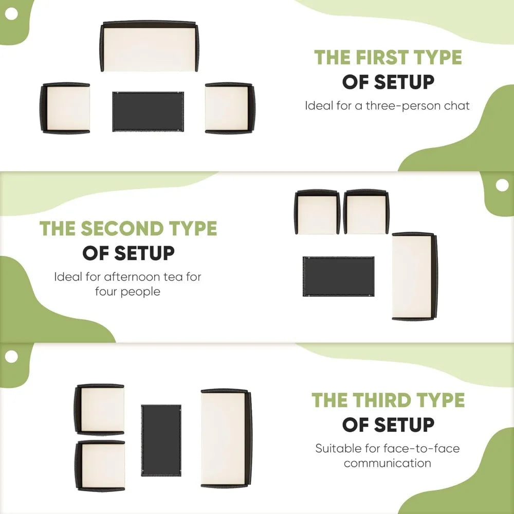 Outdoor Wicker Rattan Chairs