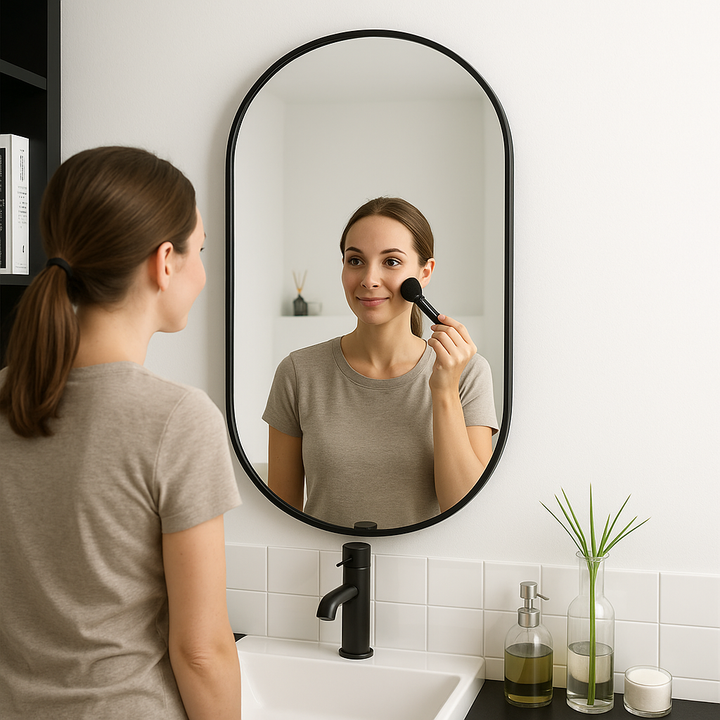 Oval Bathroom Mirror