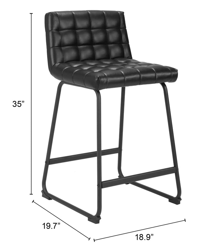 Pago Counter Stool Black