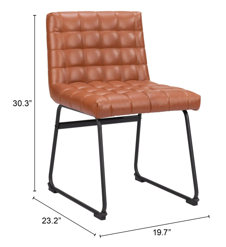 Pago Dining Chair Brown