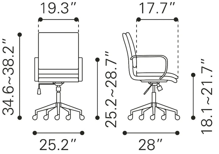 Partner Office Chair White