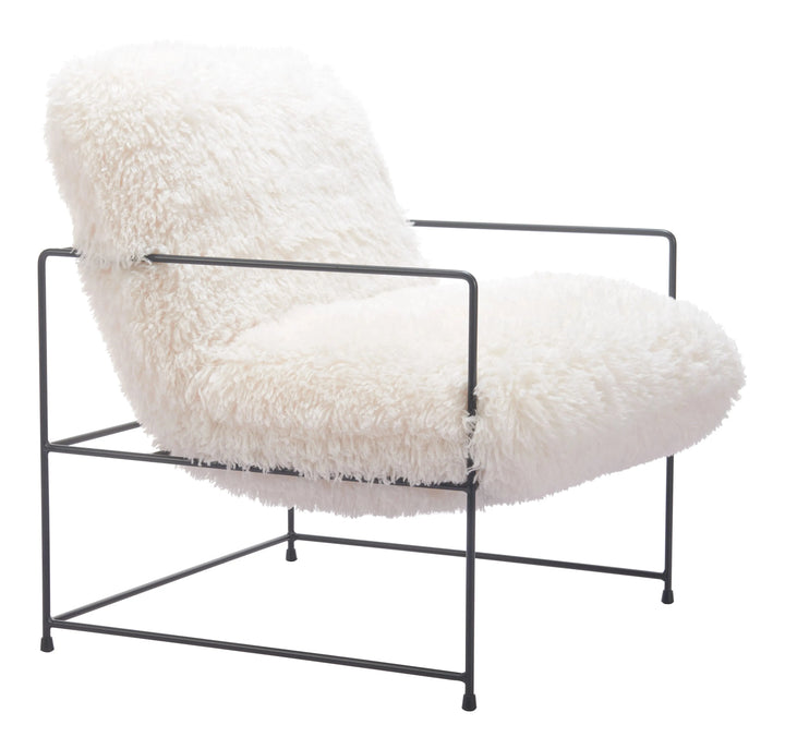 Pelut Accent Chair White