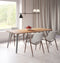 Modern Walnut Dining Table – Durable, Spacious Surface | Dining Room Furniture | Trufairs