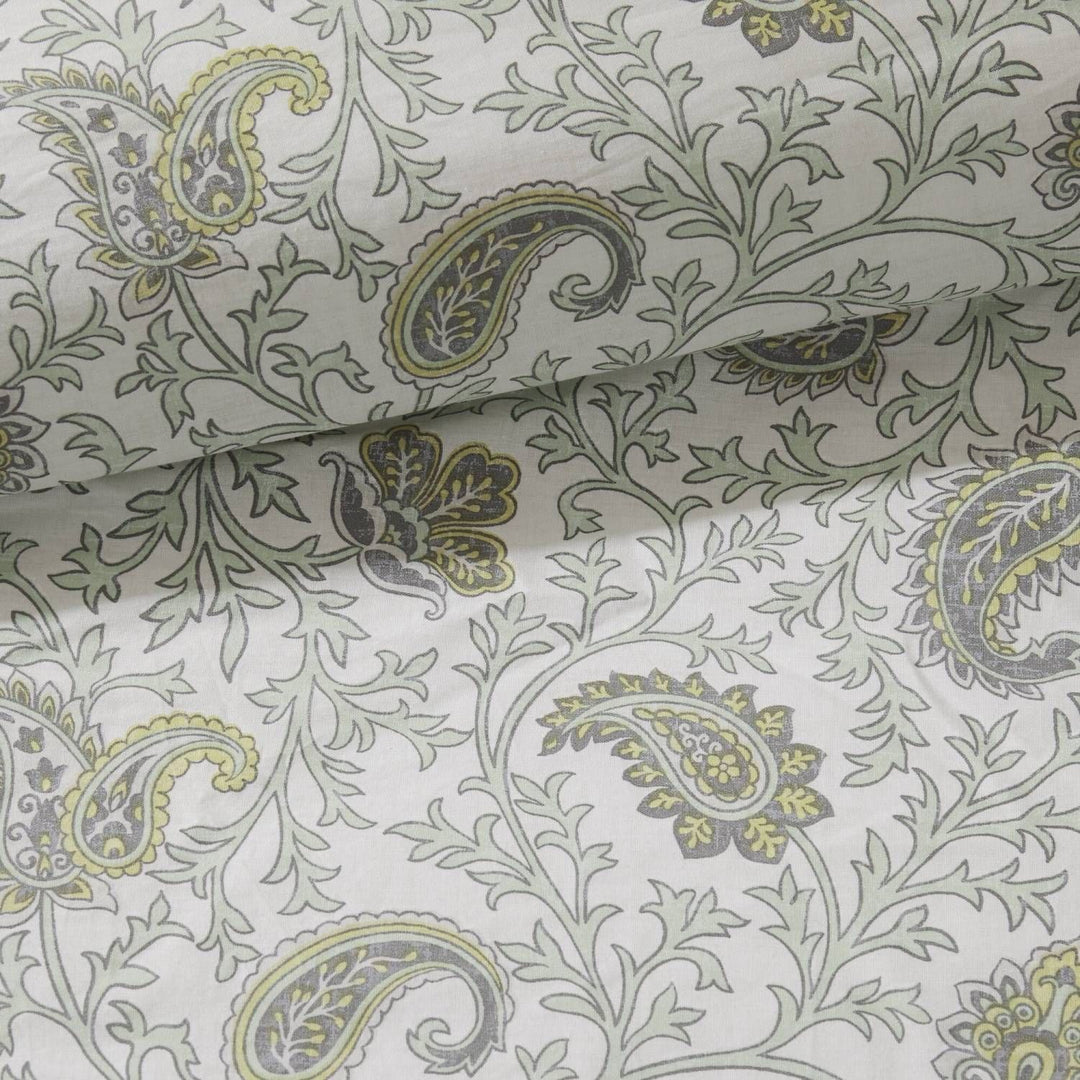 Piece Cotton Percale Comforter Set