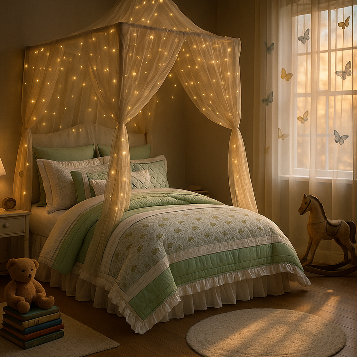 Piece Cotton Percale Comforter Set
