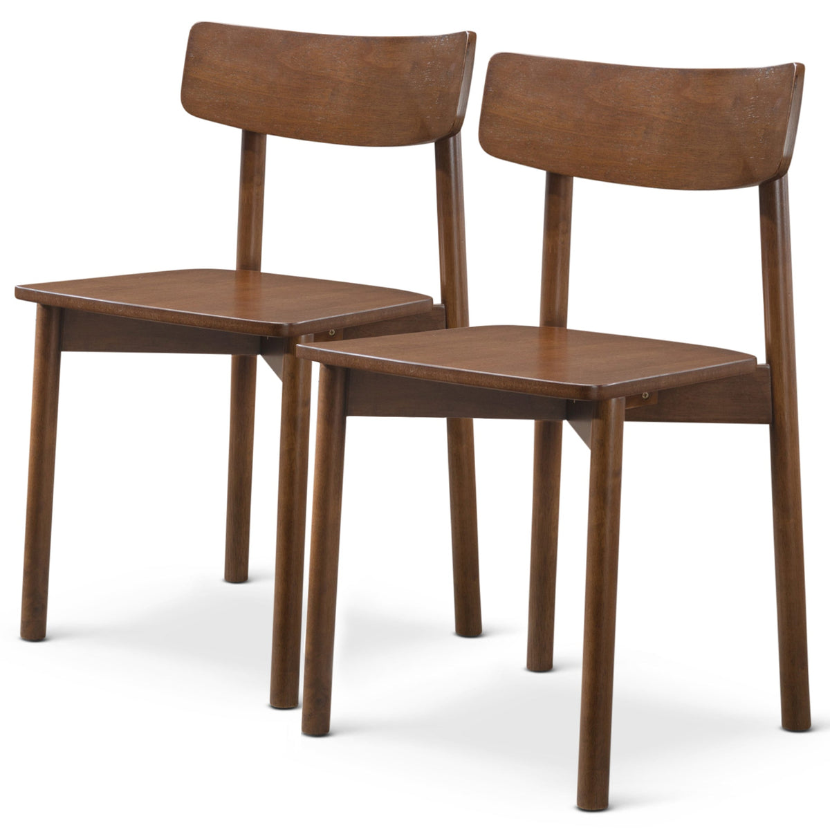 Pierre Walnut Dining Chair (Set Of 2)