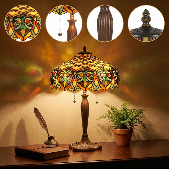 Tiffany-Style Ariel Table Lamp