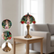 Tiffany-style Angel Table Lamp