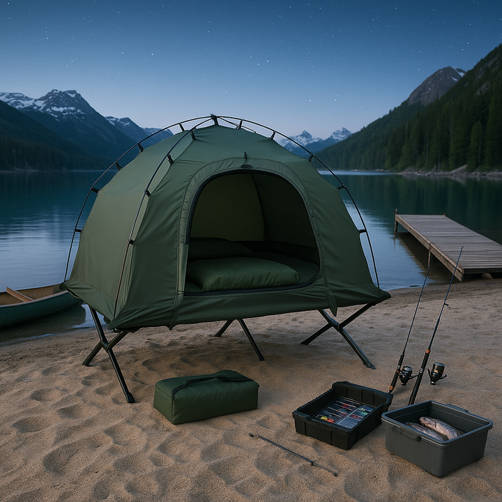 Portable 1-Person Camping Cot Tent 