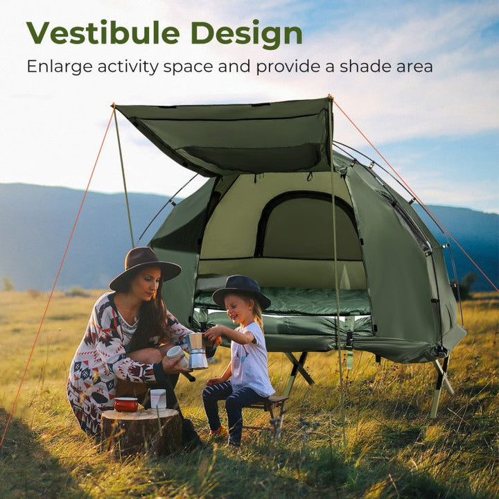 Portable 1-Person Camping Cot Tent 