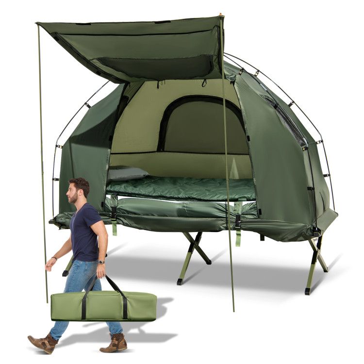 Portable 1-Person Camping Cot Tent 