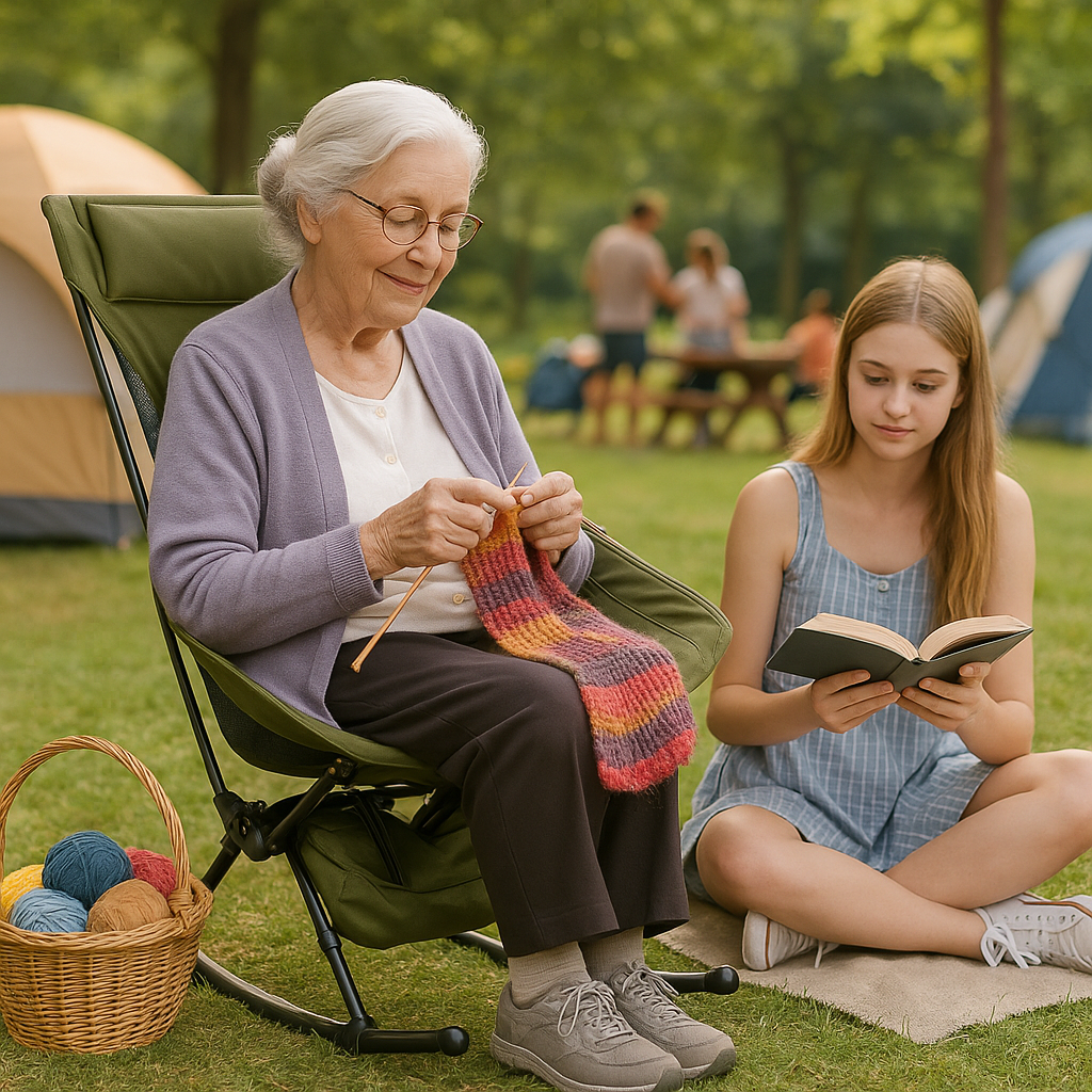Portable Camping Rocking Chair
