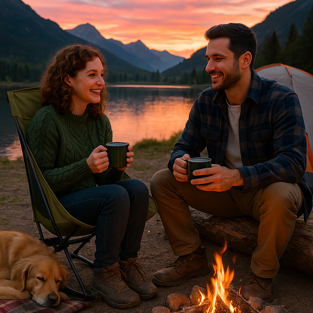 Portable Camping Rocking Chair
