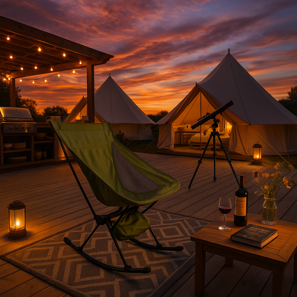 Portable Camping Rocking Chair