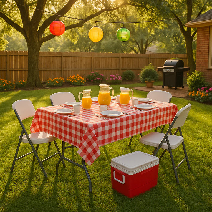 Exclusive Portable Folding Camping Table with Carrying Handle - Premium Outdoor Picnic Collection