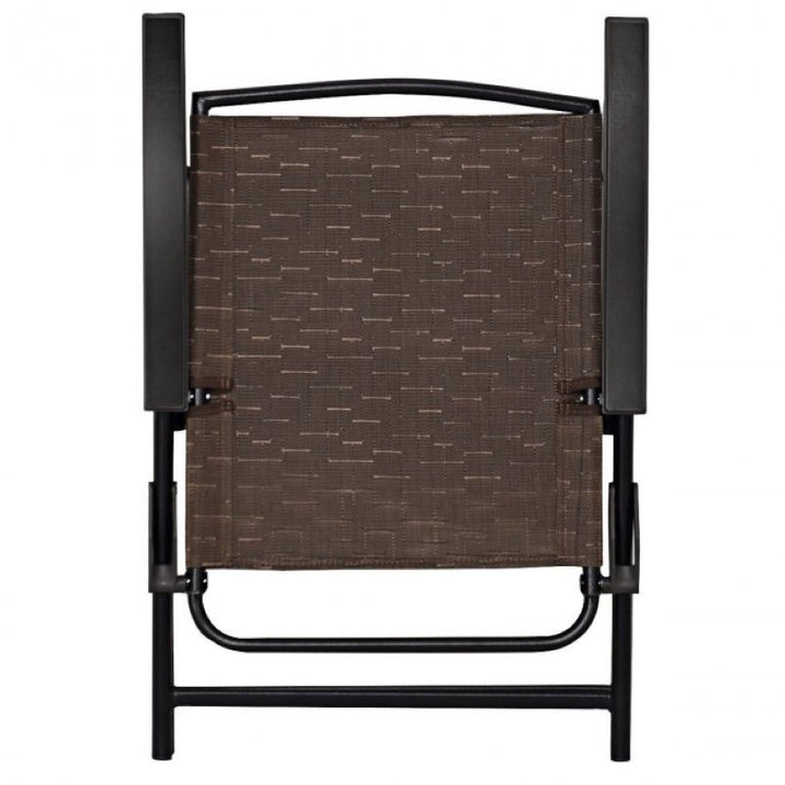 Premium 4-Piece Folding Sling Chairs